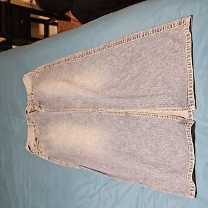 Long Jean skirt